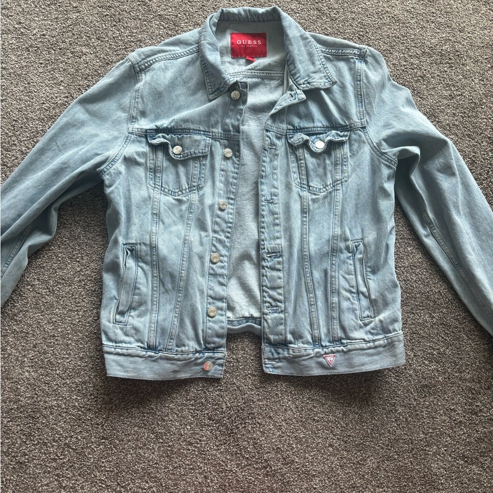 Guess Light Blue Jean Jacket